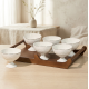 Bowl Set 6 Pcs With Wooden Tray